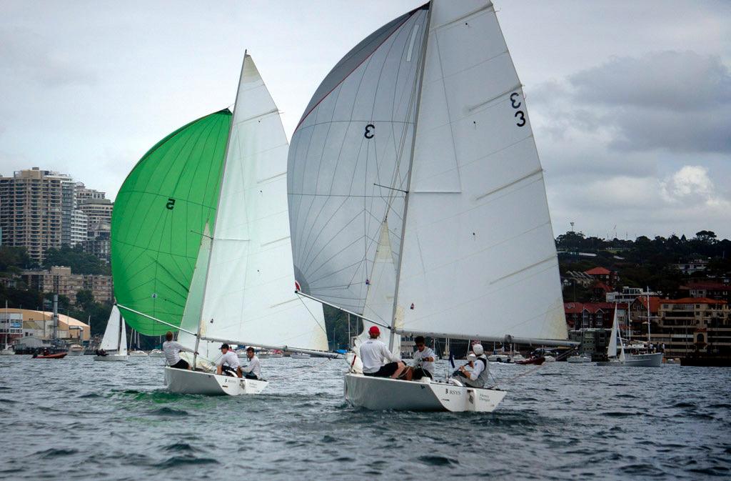 Hardy Cup 2014 Day 2 - Jerwood v Middleton © Raoul de Ferranti